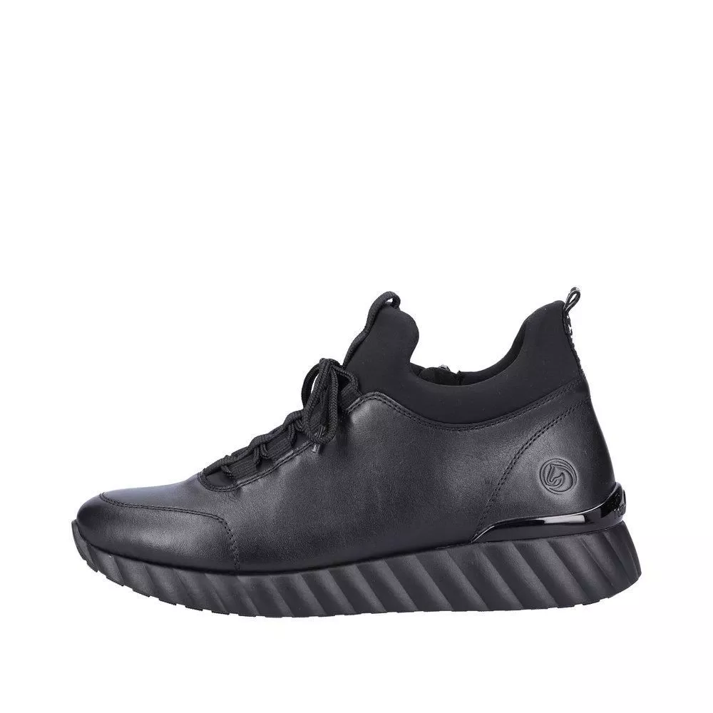 Półbuty REMONTE D5977-01 black