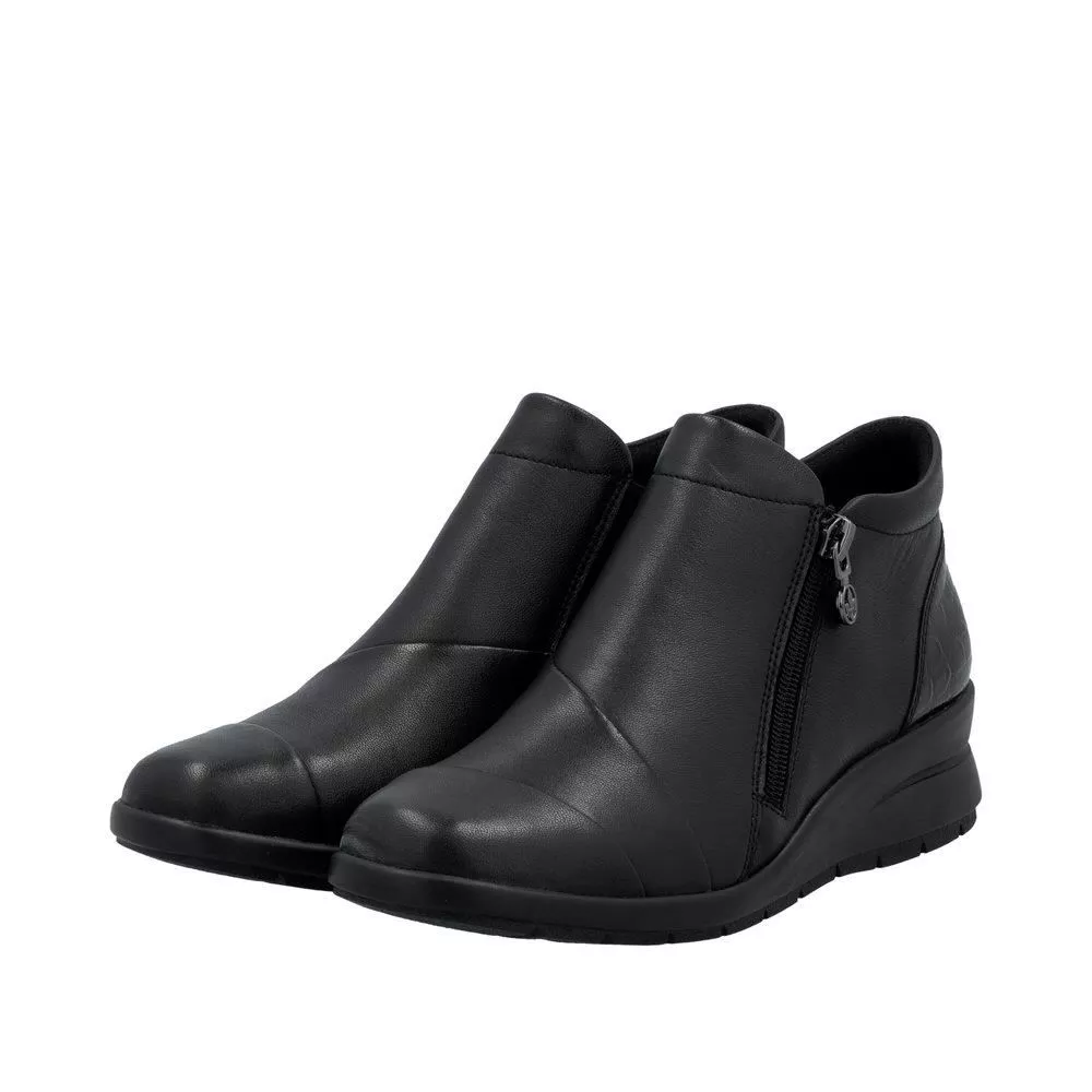 Botki RIEKER L4859-00 black