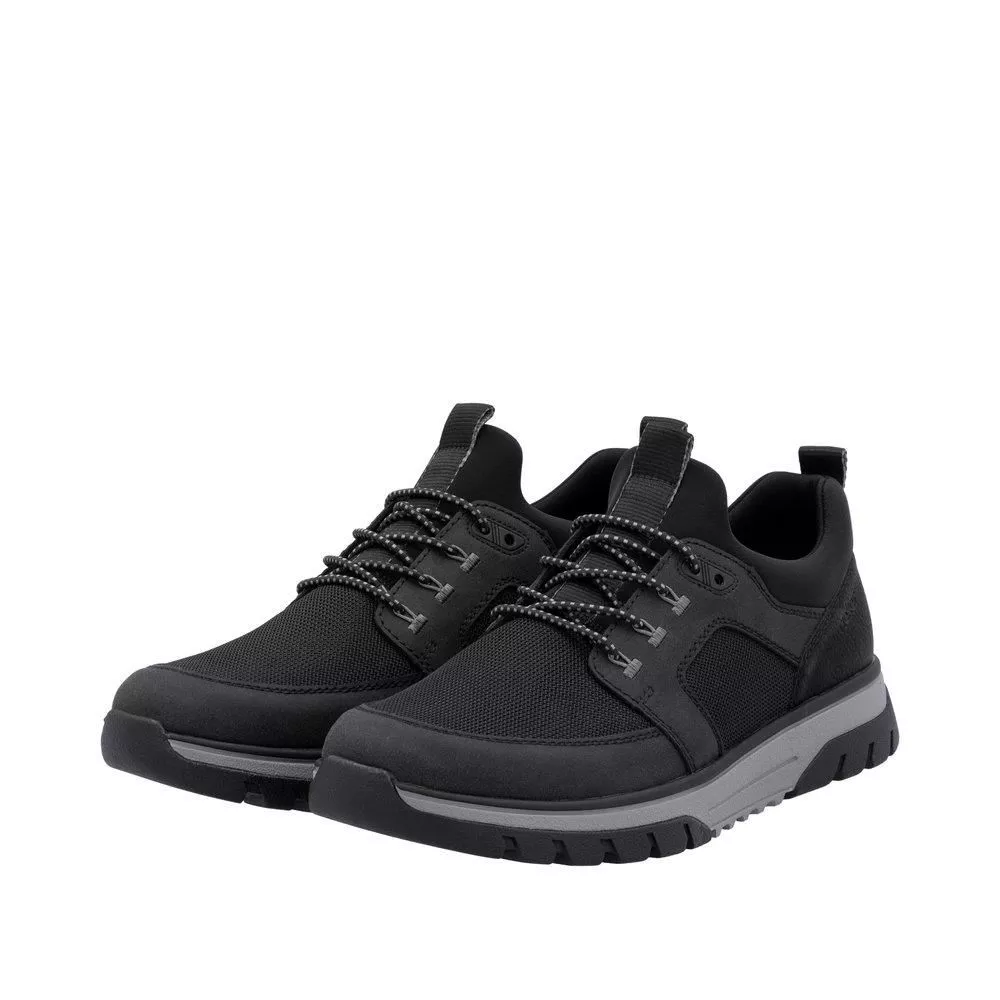 Półbuty RIEKER B9351-00 black