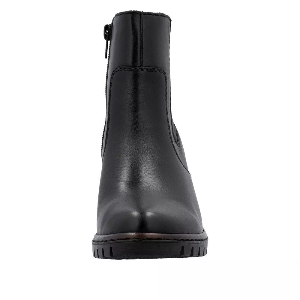 Botki RIEKER Y2577-00 black