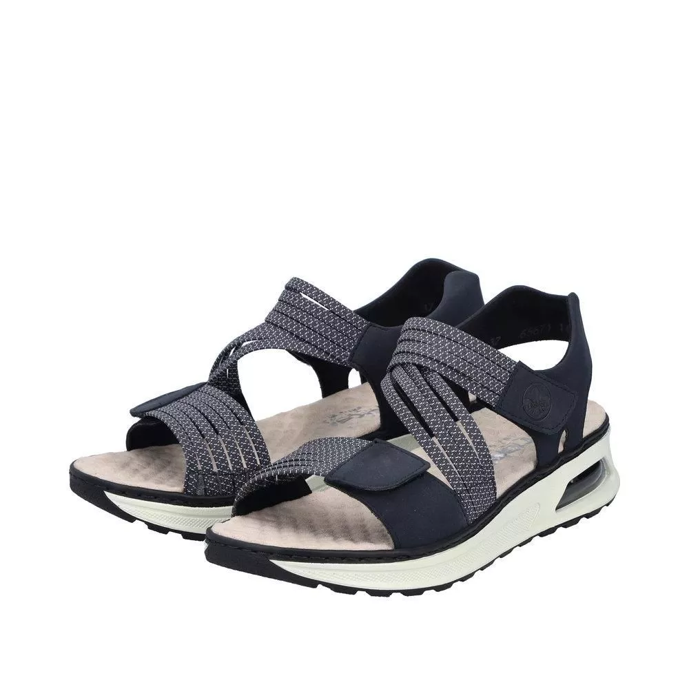 Sandały RIEKER 65671-14 blue