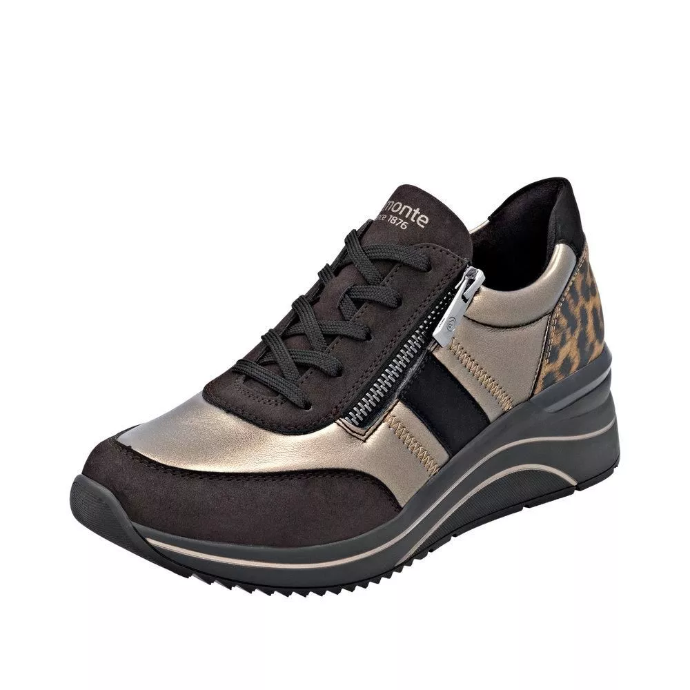 Półbuty REMONTE D0T09-91 metallic