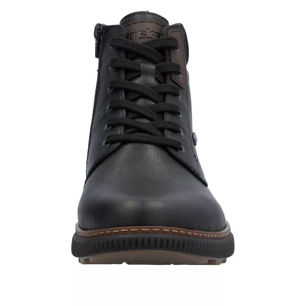 Trzewiki RIEKER B3343-00 black