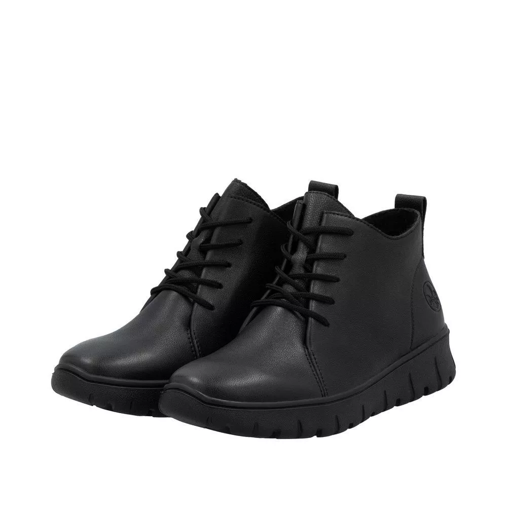 Półbuty RIEKER N1331-00 black