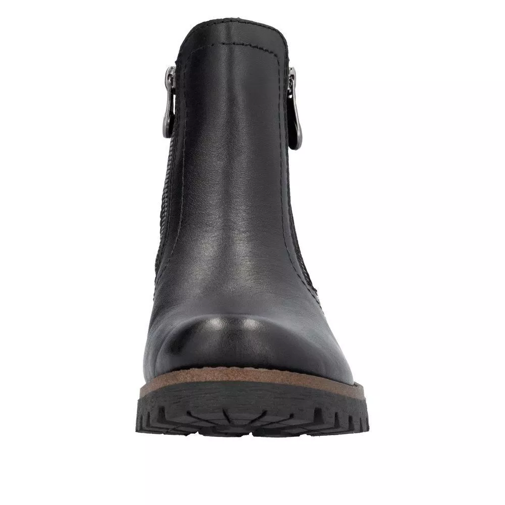 Botki RIEKER 78556-00 black