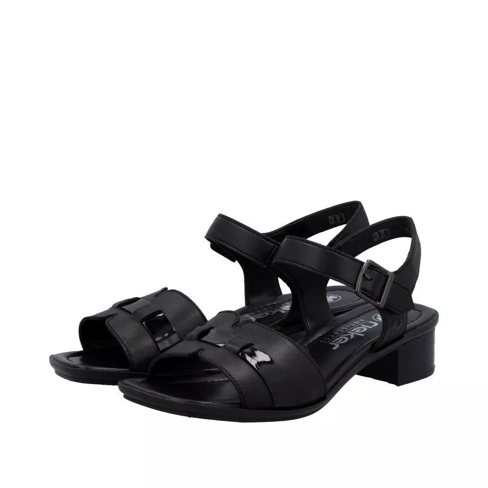Sandały RIEKER 62685-00 black