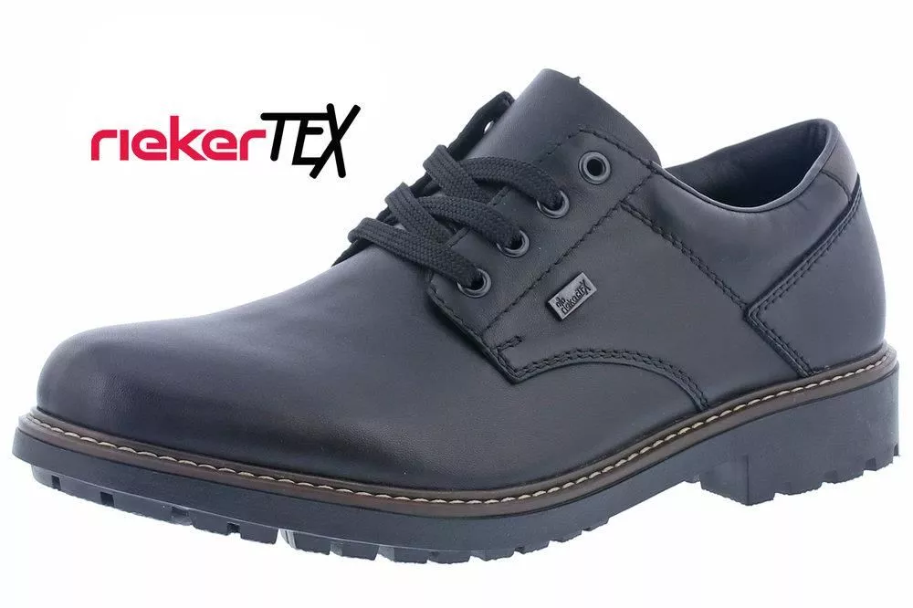 Półbuty RIEKER F4611-00 black