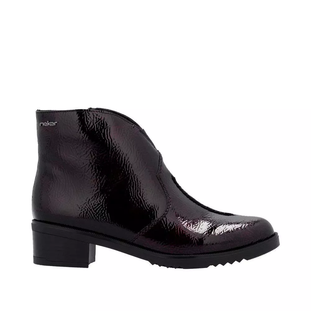 Botki RIEKER Y0553-35 red