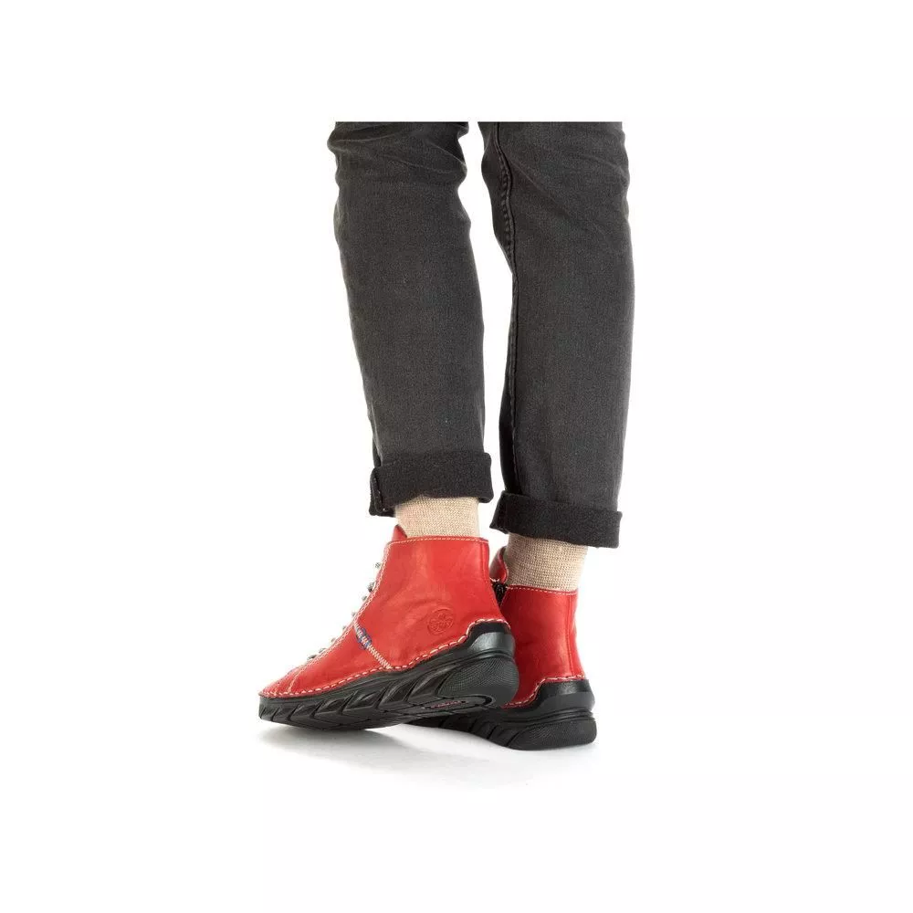 Trzewiki RIEKER 55020-33 red