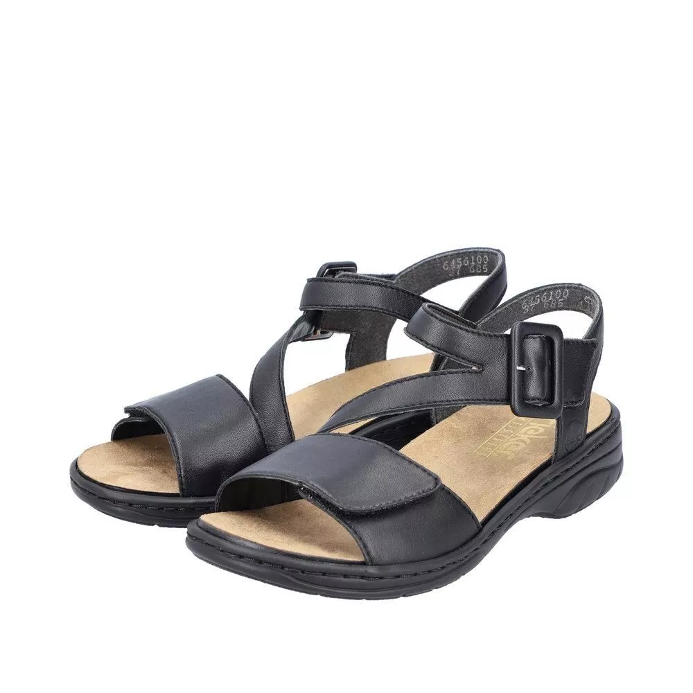 Sandały RIEKER 64561-00 black