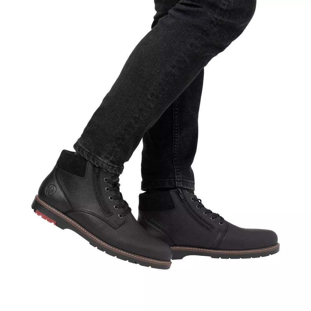 Trzewiki RIEKER 10503-00 black
