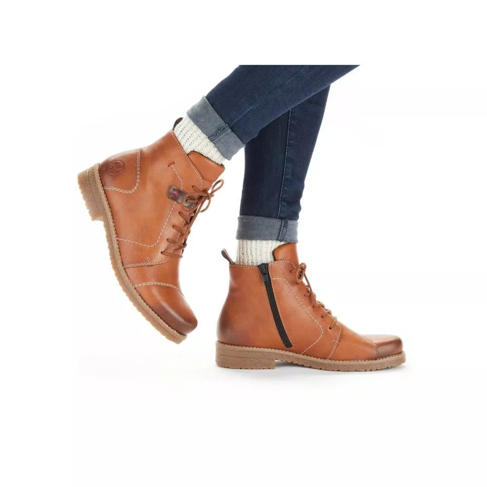 Trzewiki RIEKER 73501-24 brown