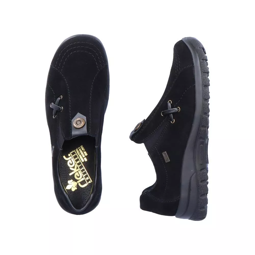 Półbuty RIEKER L7171-00 black