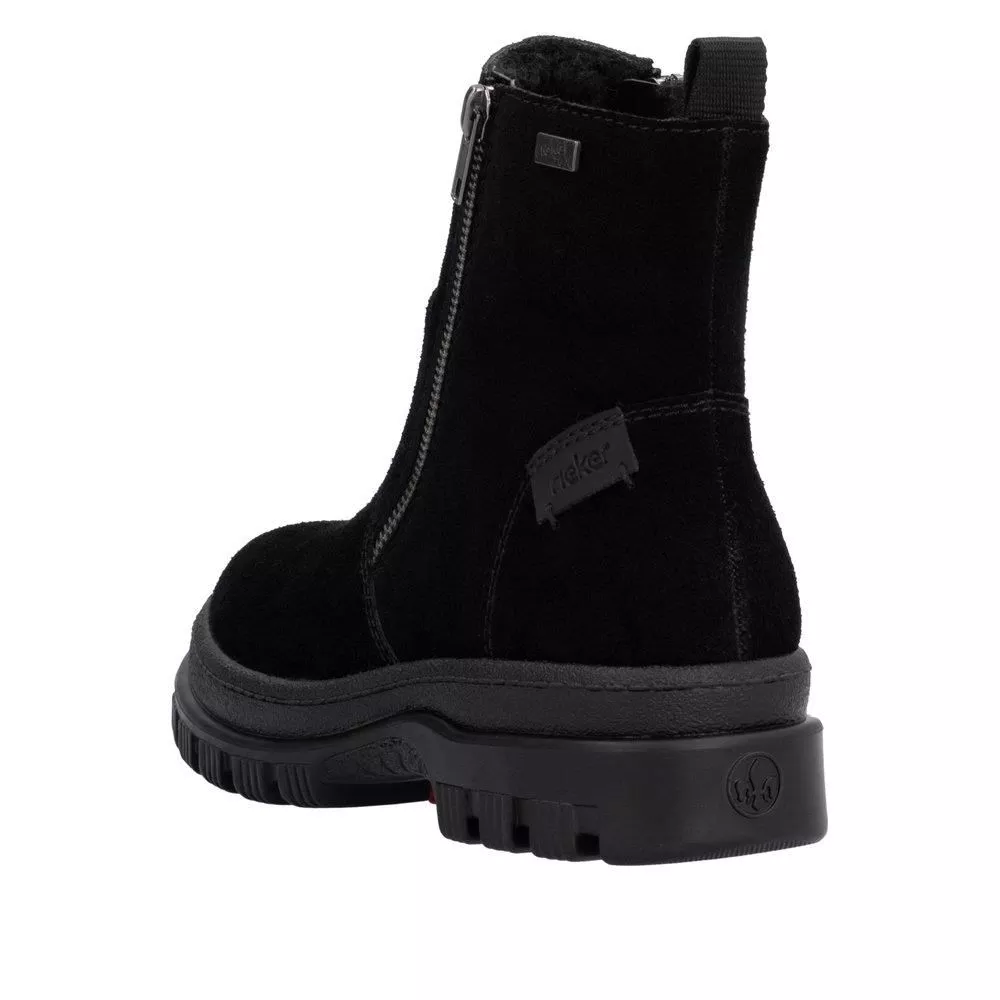 Botki RIEKER X8251-00 black
