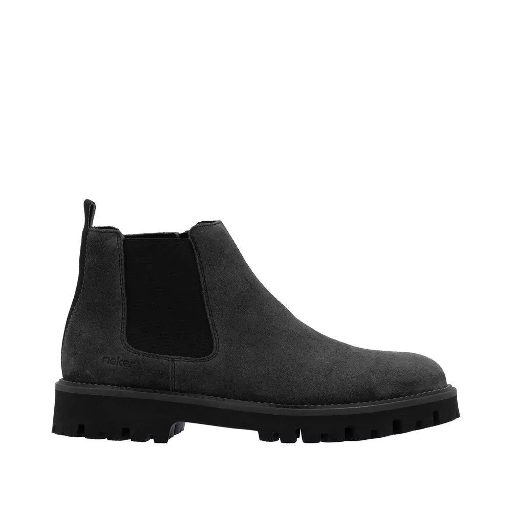 Botki RIEKER 30453-45 grey