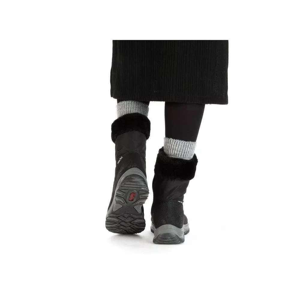 Botki RIEKER M9683-00 black