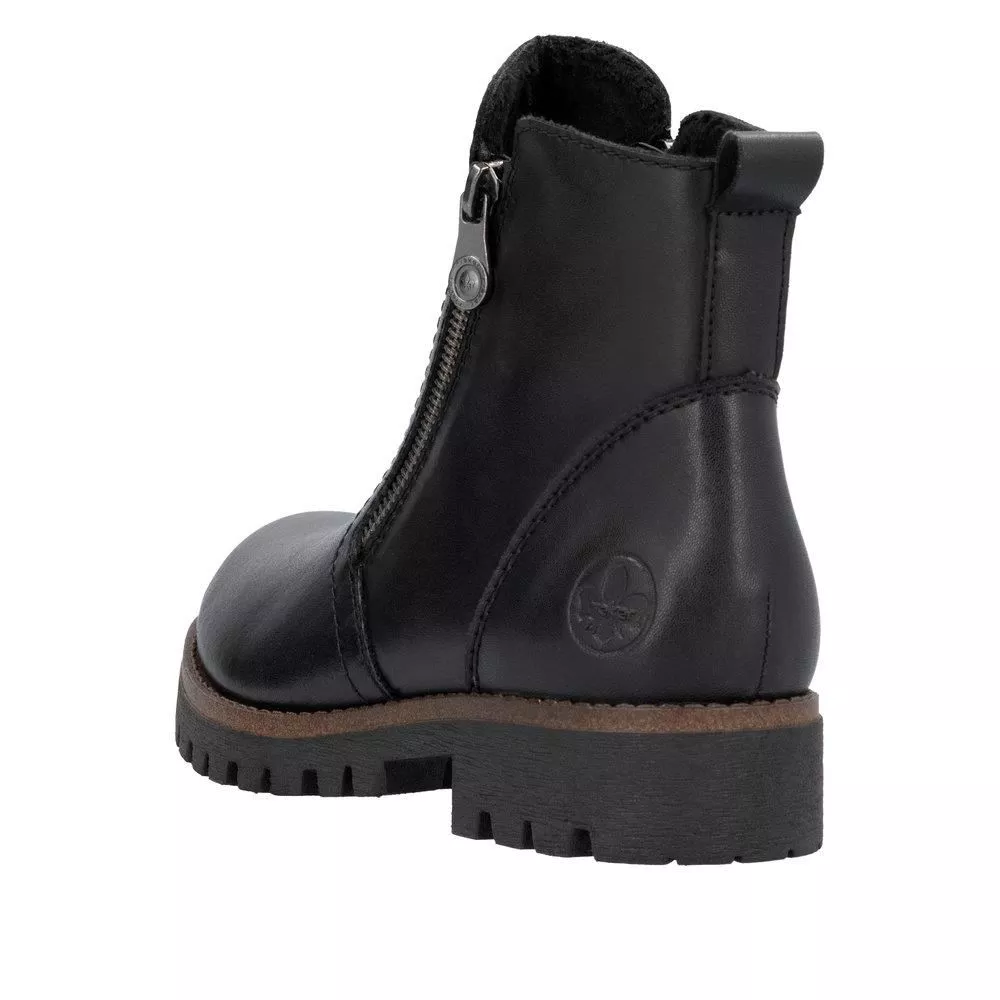 Botki RIEKER 78556-00 black
