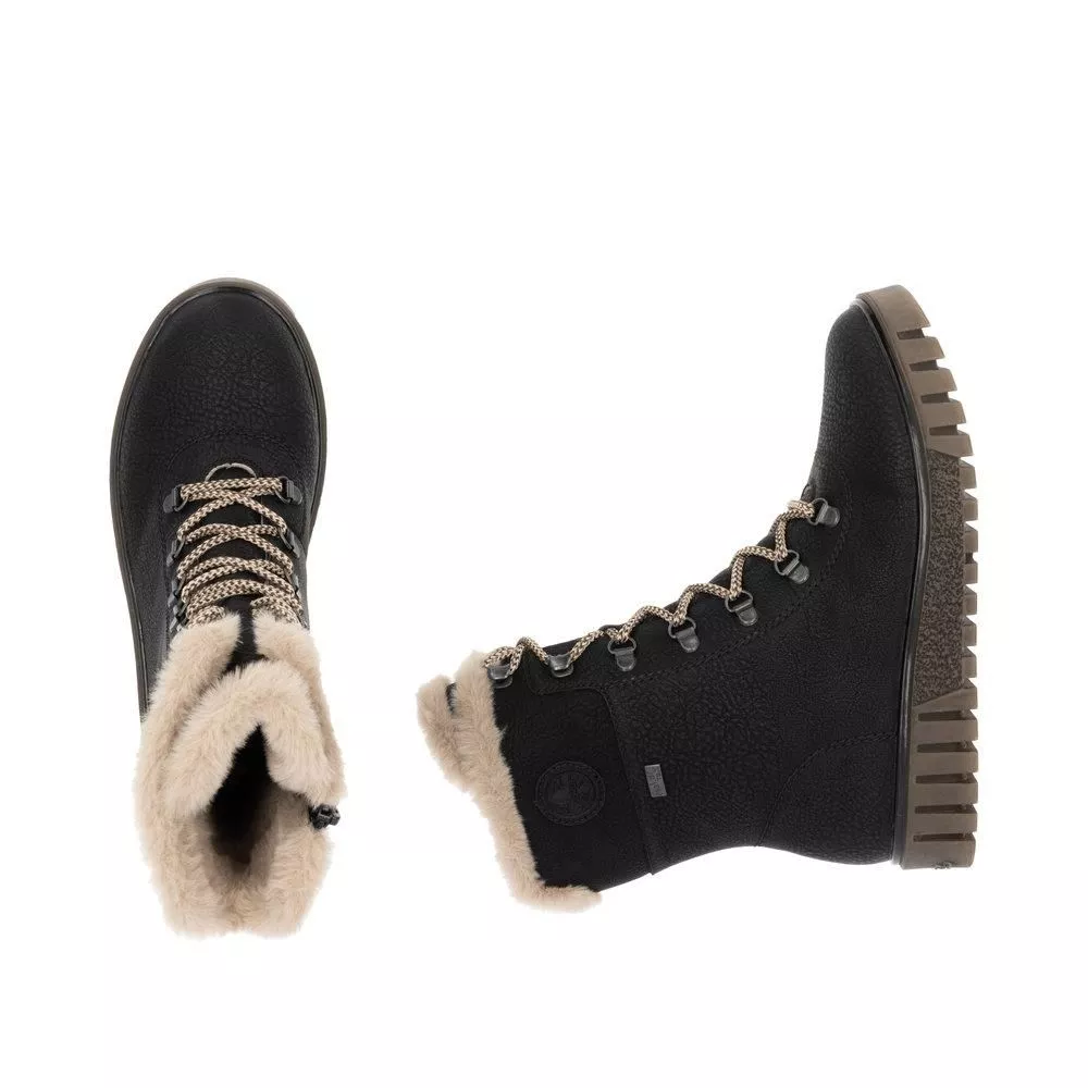 Trzewiki RIEKER Y3424-00 black