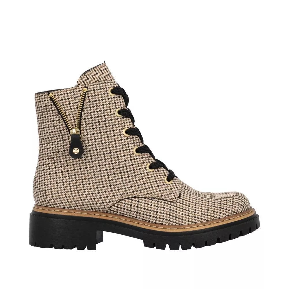 Trzewiki RIEKER 72617-60 beige