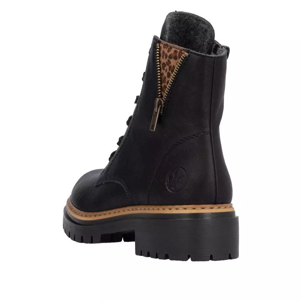 Trzewiki RIEKER 72617-00 black