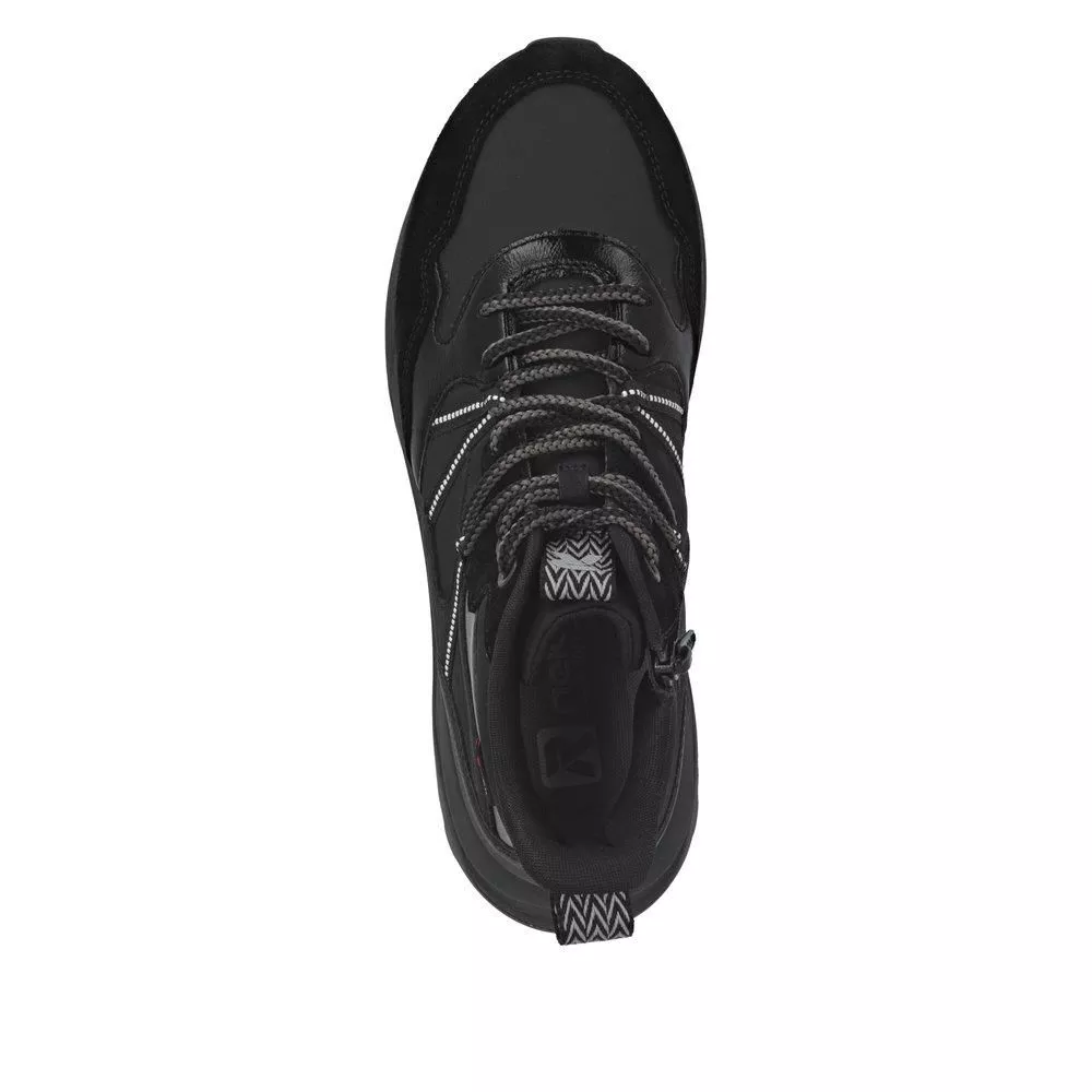 Trzewiki RIEKER W2570-00 black