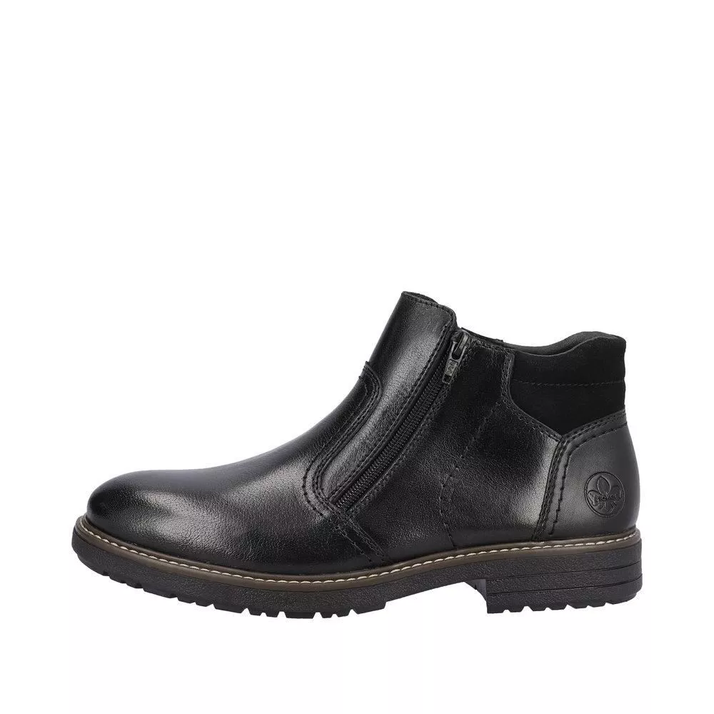 Botki RIEKER 33151-00 black