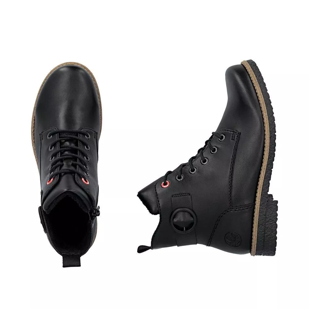 Trzewiki RIEKER 73520-00 black