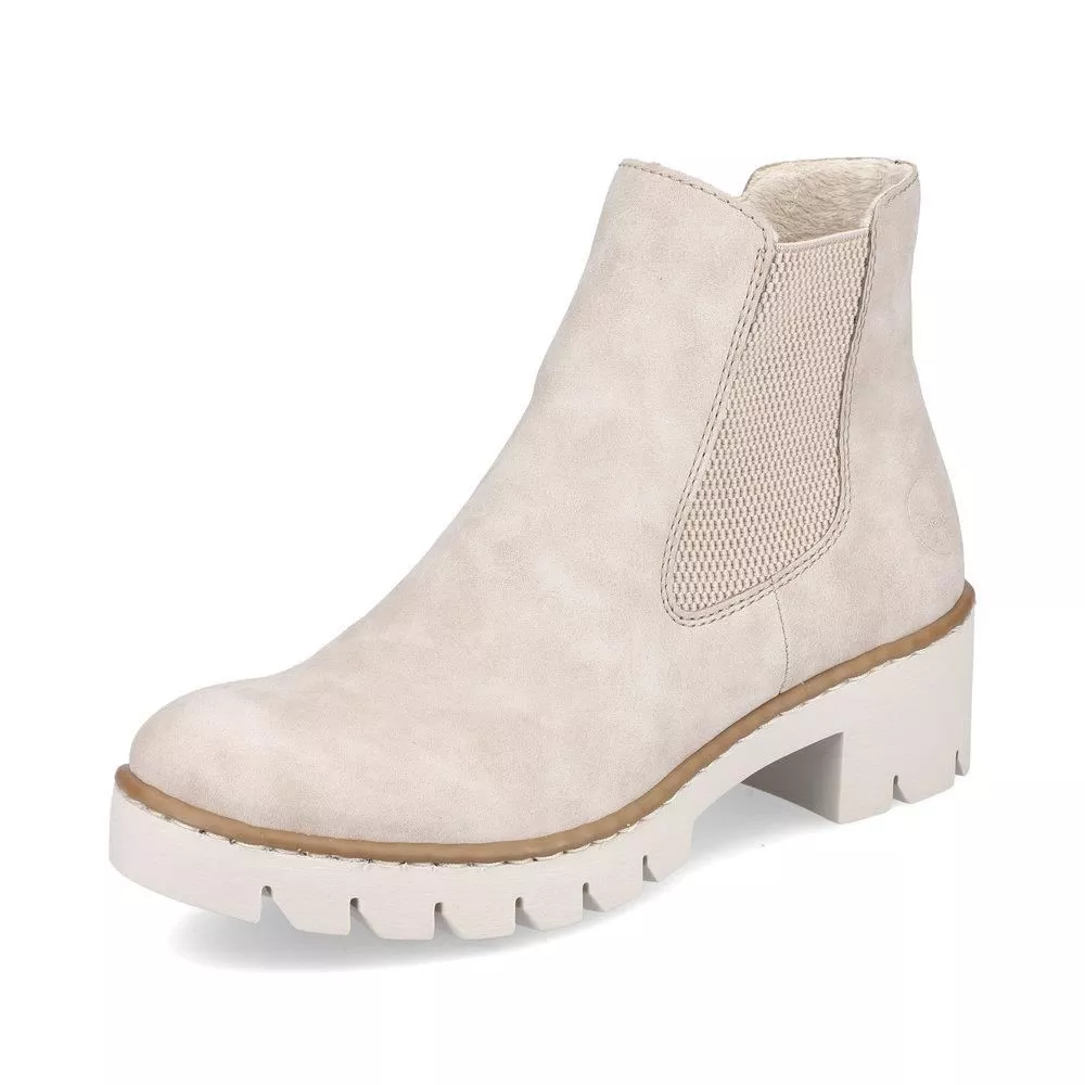Botki RIEKER X5772-60 beige