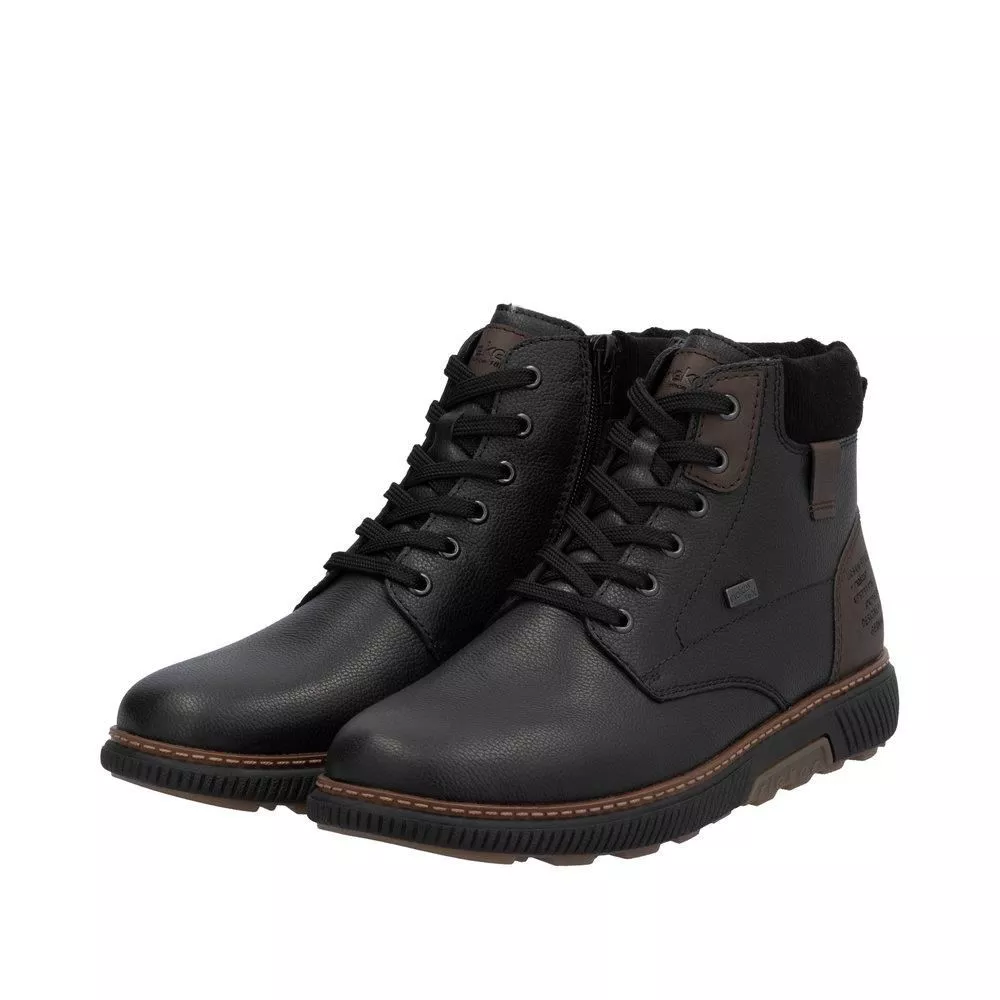 Trzewiki RIEKER B3343-00 black