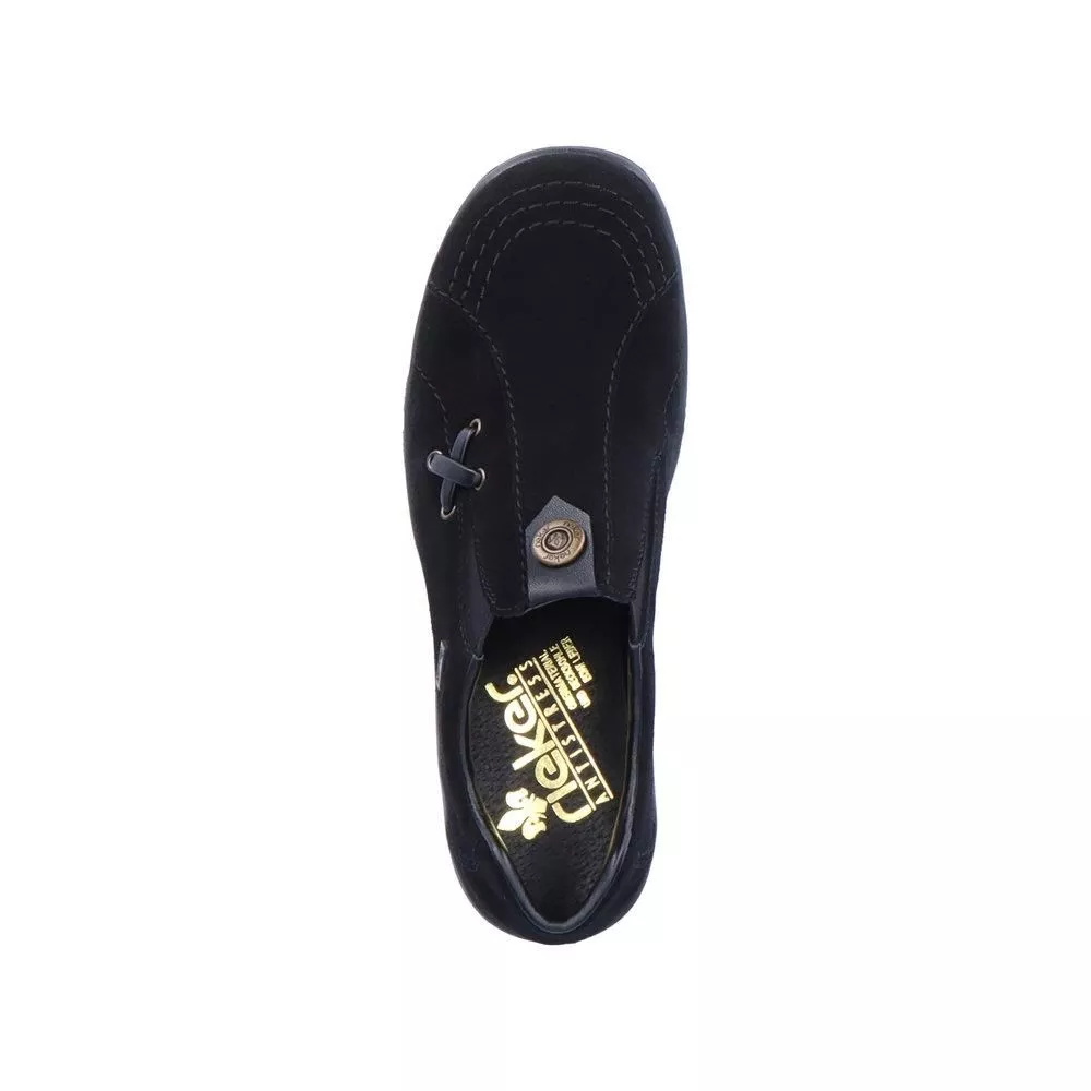 Półbuty RIEKER L7171-00 black