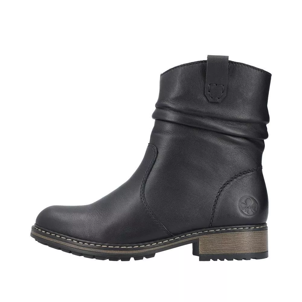 Botki RIEKER Z6883-00 black