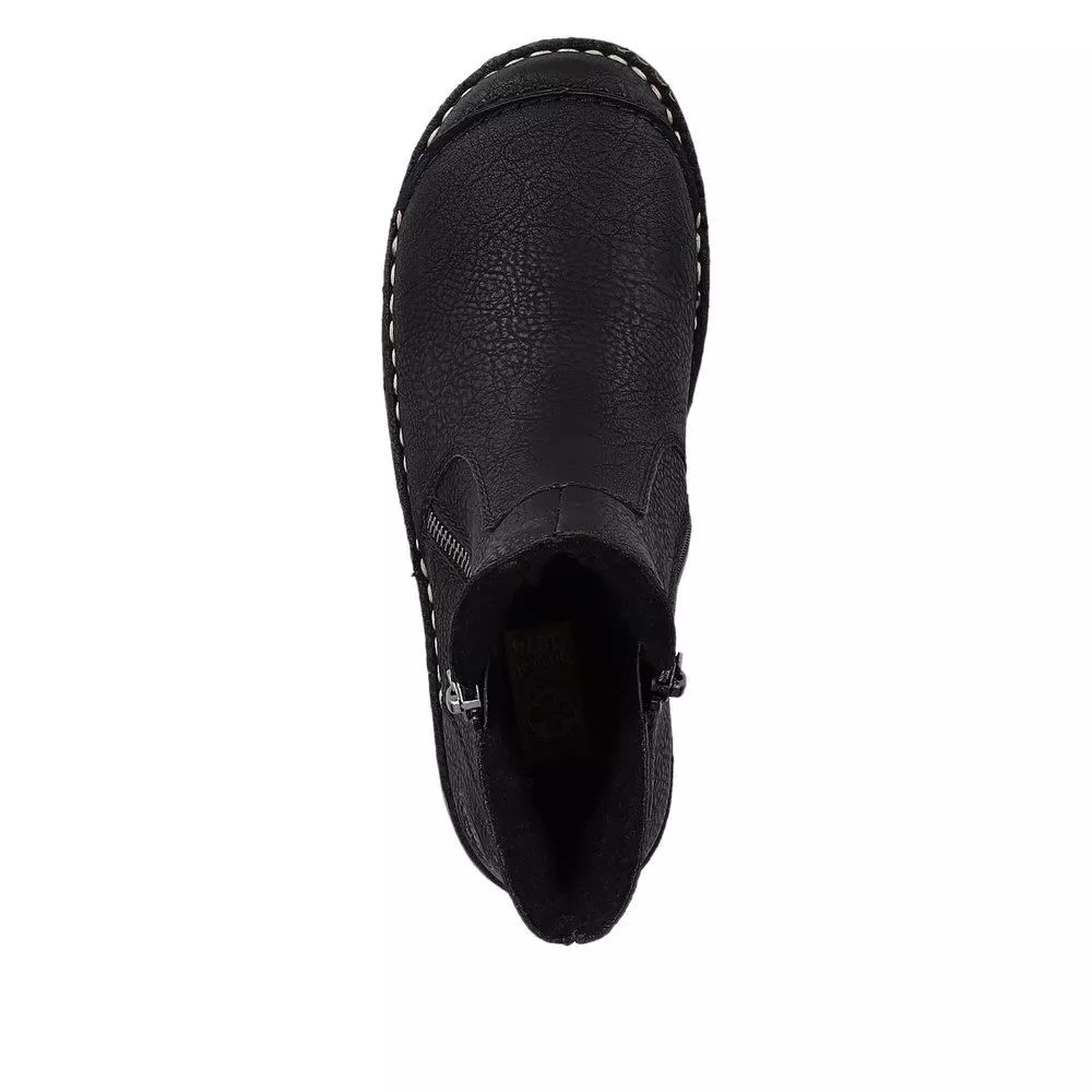 Botki RIEKER 73357-00 black