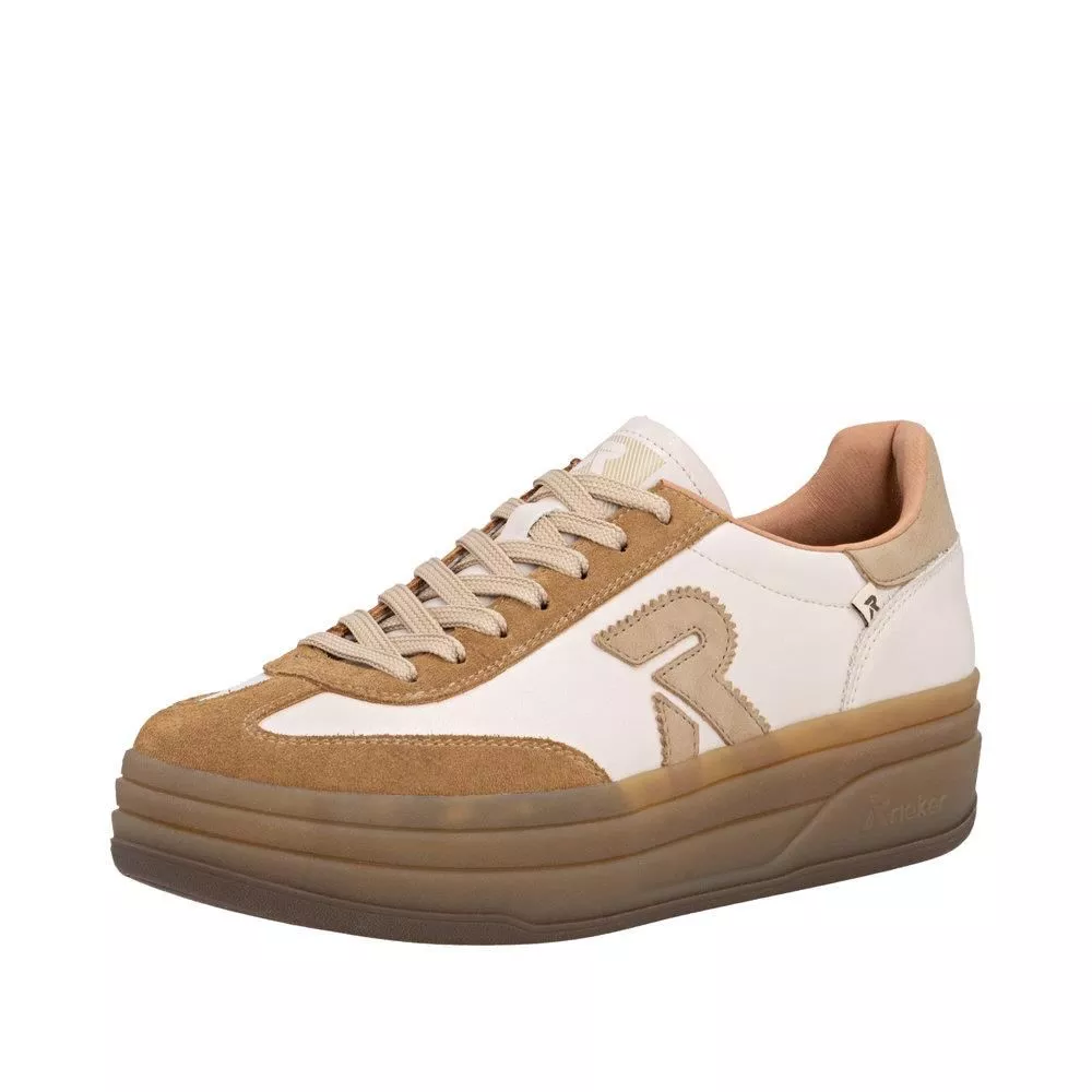Półbuty RIEKER W3700-62 beige