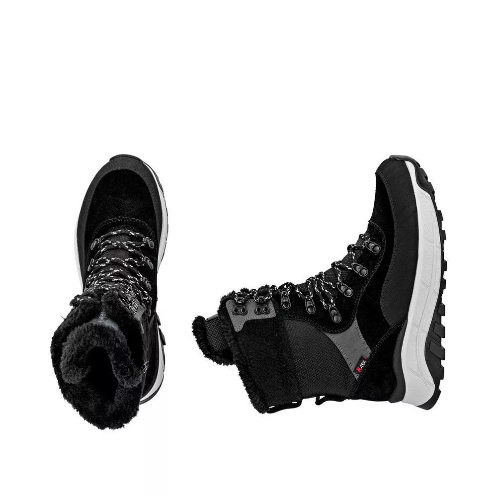 Trzewiki RIEKER W0066-00 black
