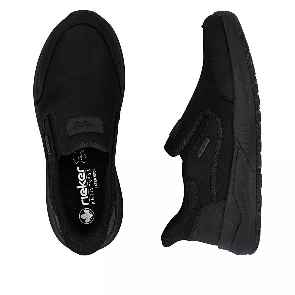 Półbuty RIEKER 06052-00 black