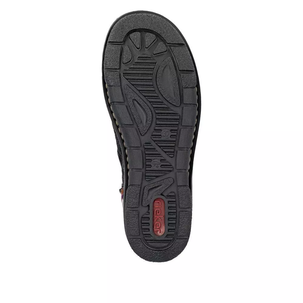 Trzewiki RIEKER 73343-00 black