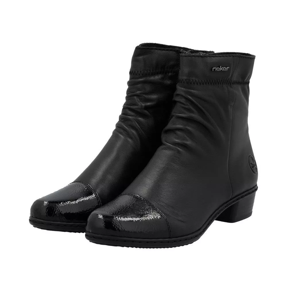 Botki RIEKER Y0773-00 black