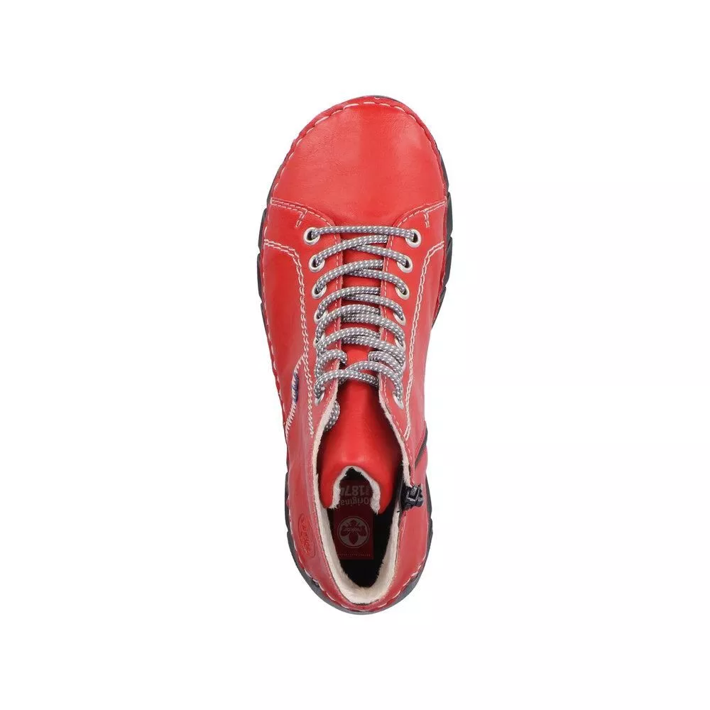 Trzewiki RIEKER 55020-33 red