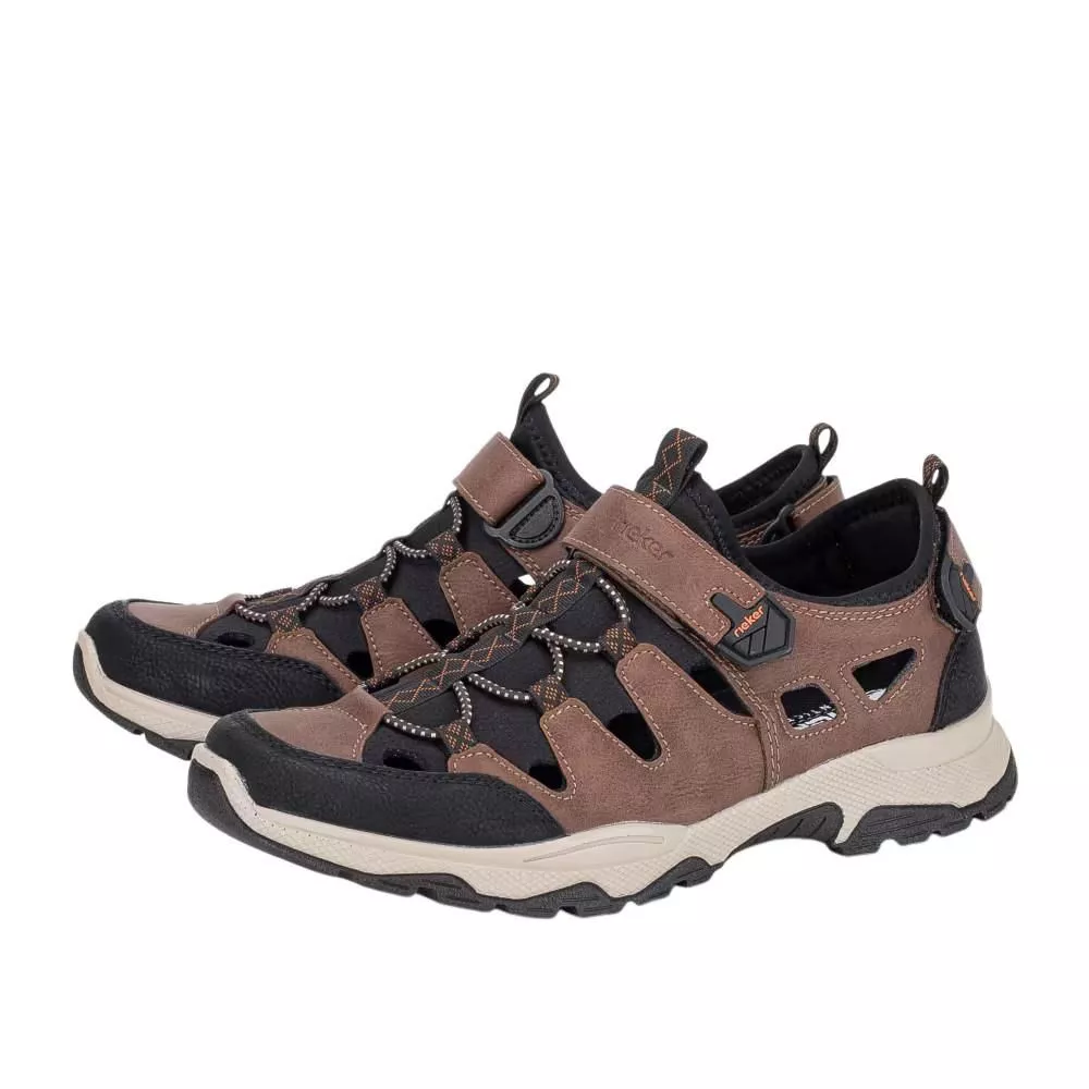 Półbuty RIEKER B8375-90 brown