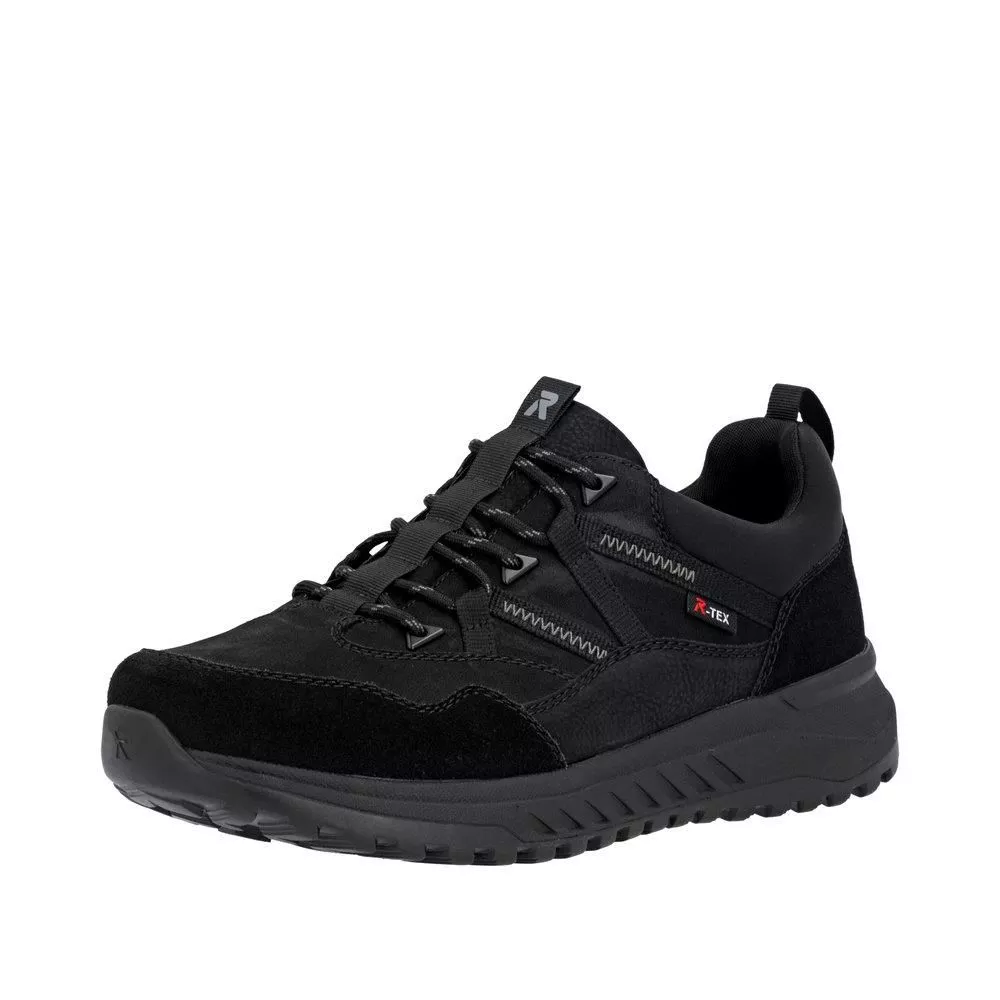Półbuty RIEKER U0104-00 black