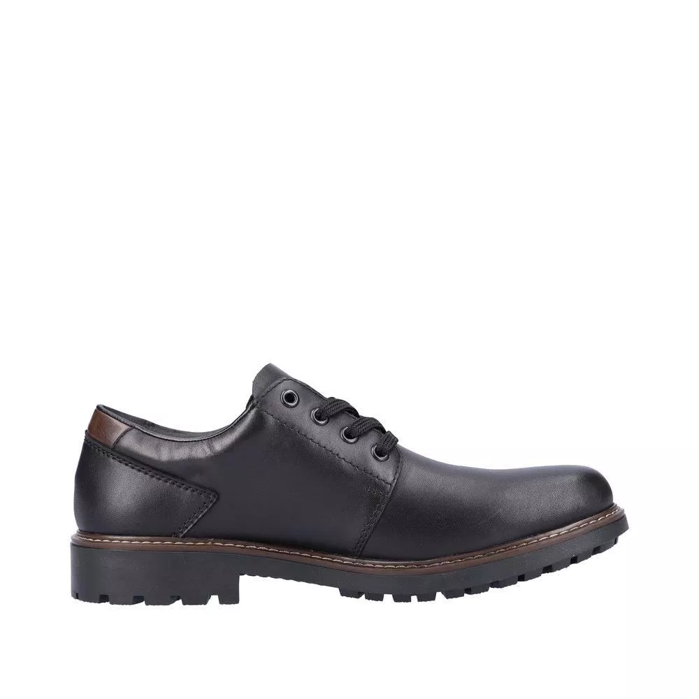 Półbuty RIEKER F4611-00 black