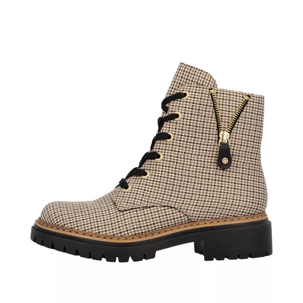 Trzewiki RIEKER 72617-60 beige