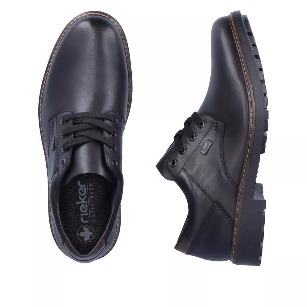 Półbuty RIEKER F4611-00 black