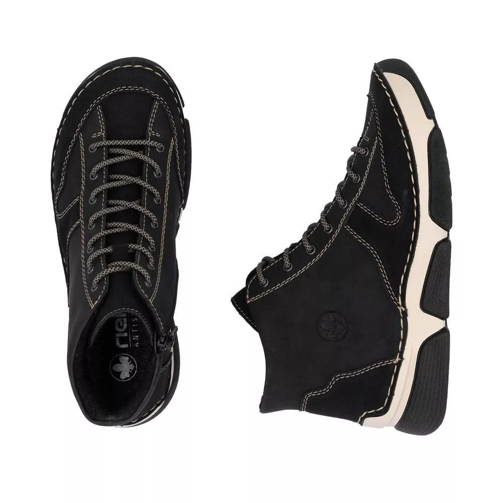 Trzewiki RIEKER 45906-00 black