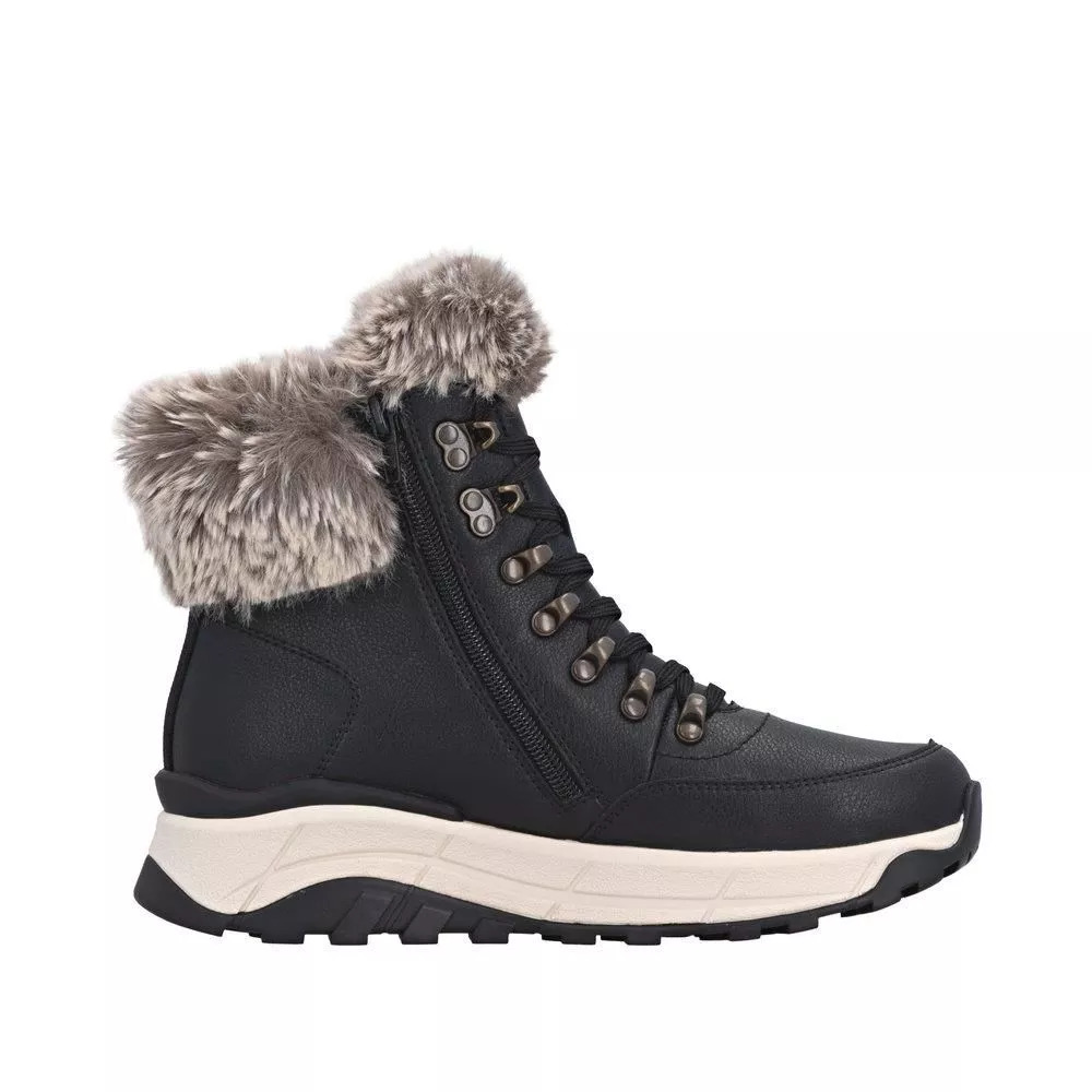 Trzewiki RIEKER W0063-00 black