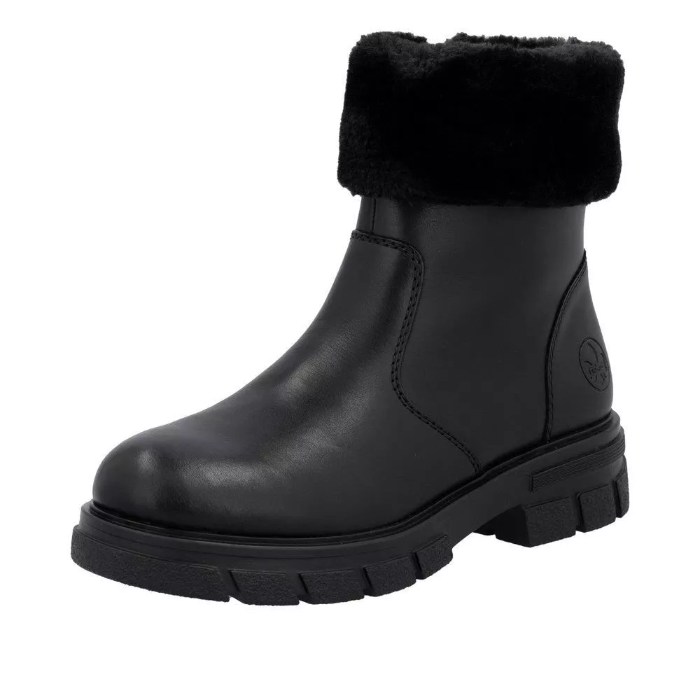 Botki RIEKER Z9188-00 black