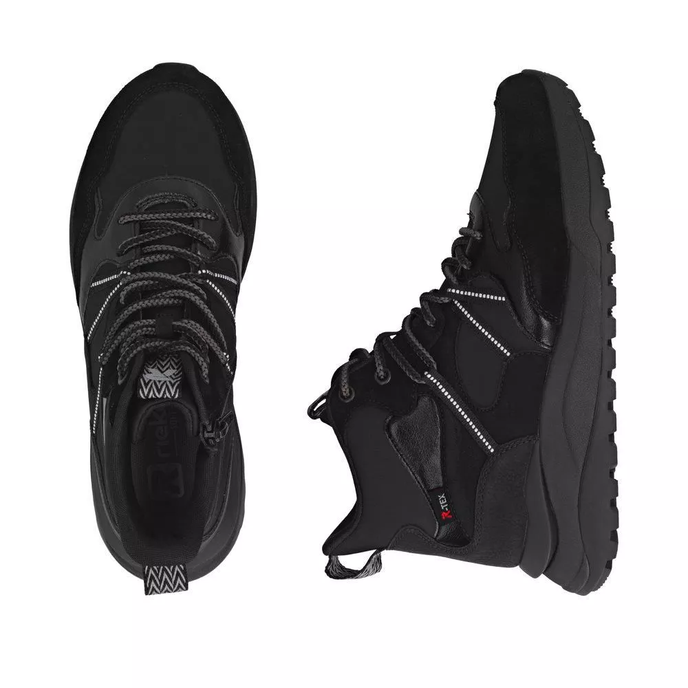 Trzewiki RIEKER W2570-00 black