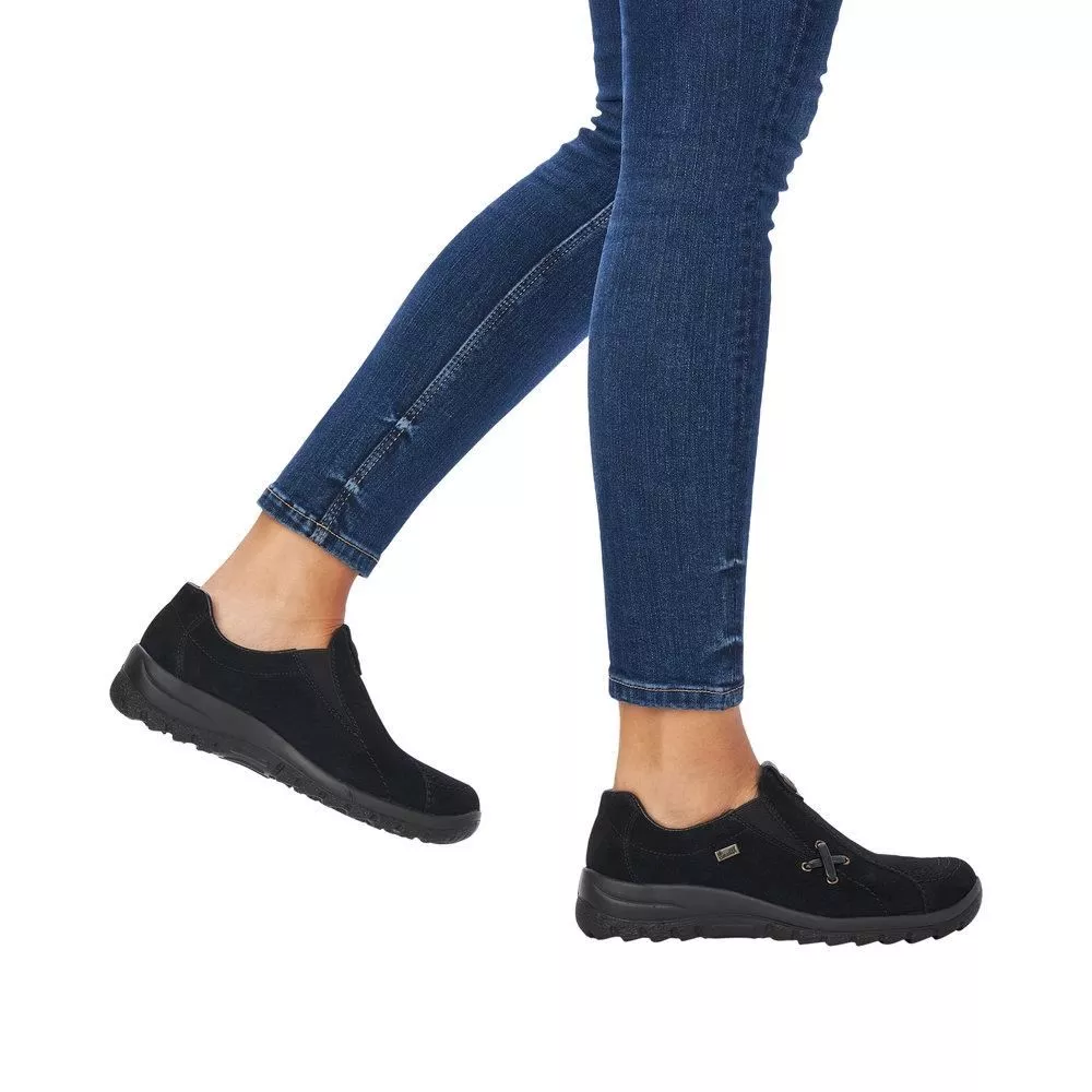 Półbuty RIEKER L7171-00 black