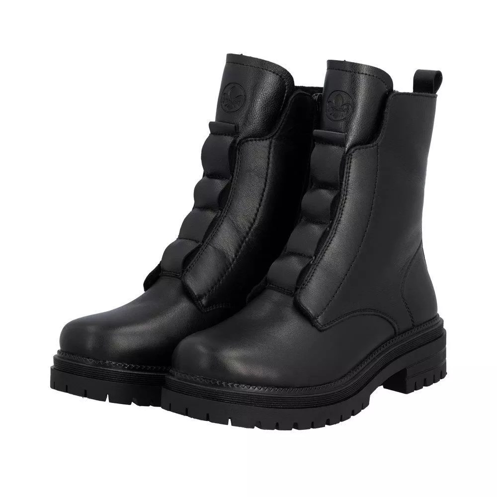 Botki RIEKER Y3160-00 black
