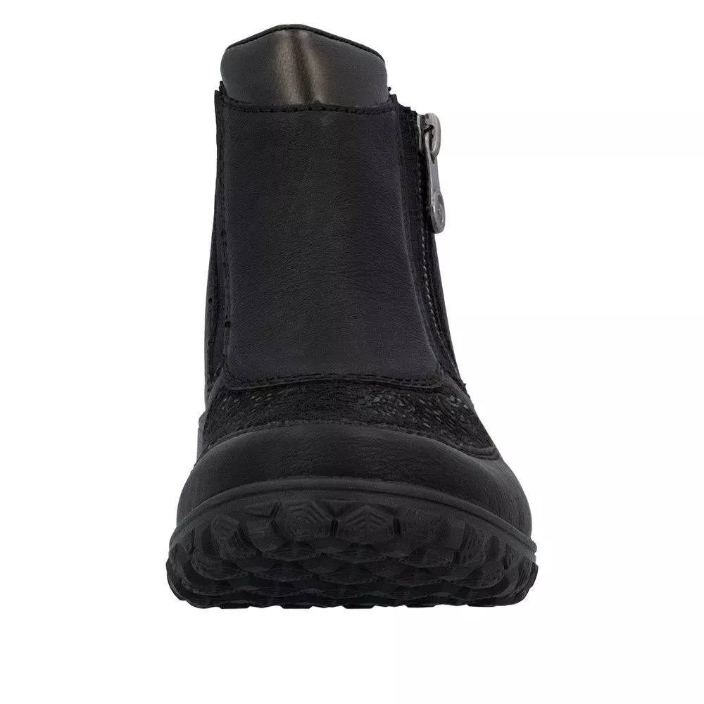 Botki RIEKER 59558-00 black